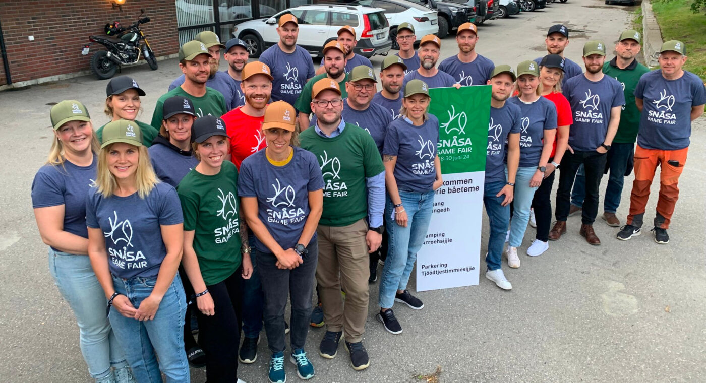 En del av staben fra 2024