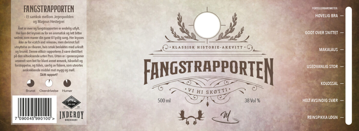 Doghouse - Akevittetikett for Jegerpodden