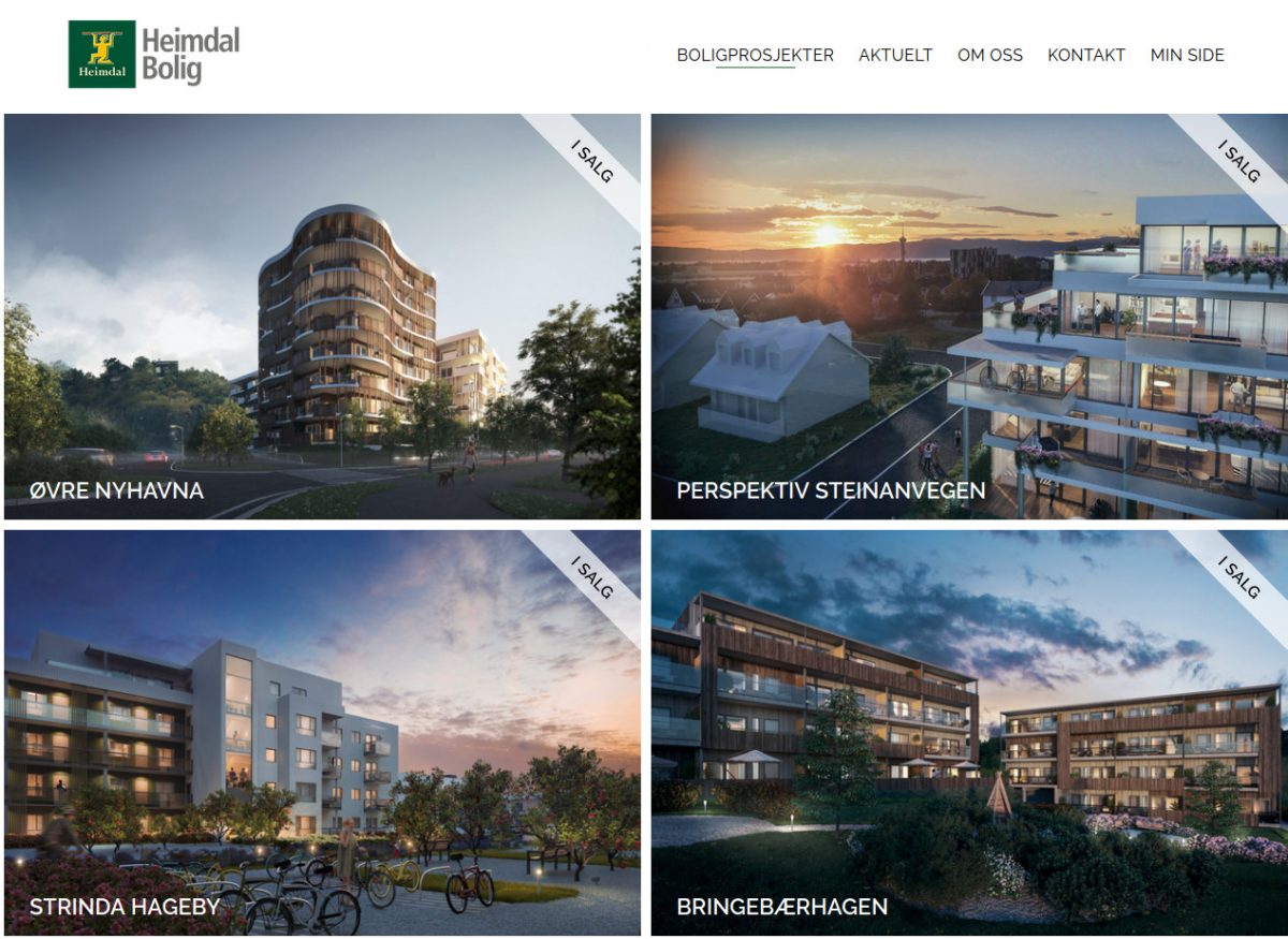 Doghouse: Nettside for Heimdal Bolig