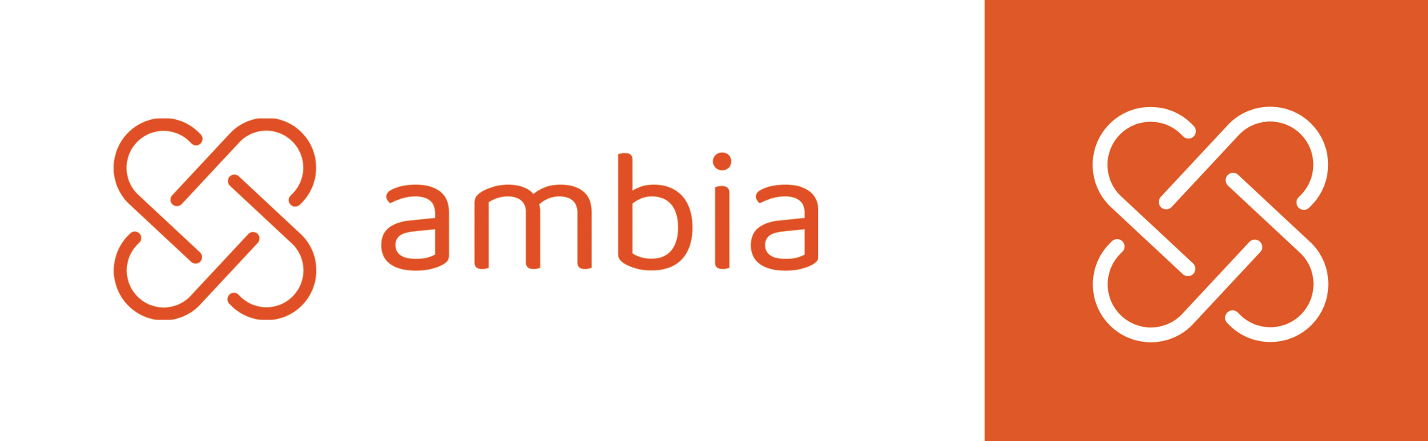 Ambia logotype designet av Doghouse